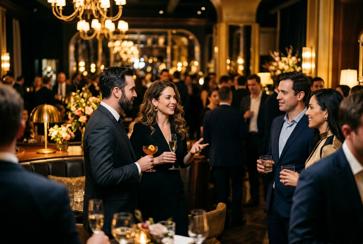 Professional Business event setup