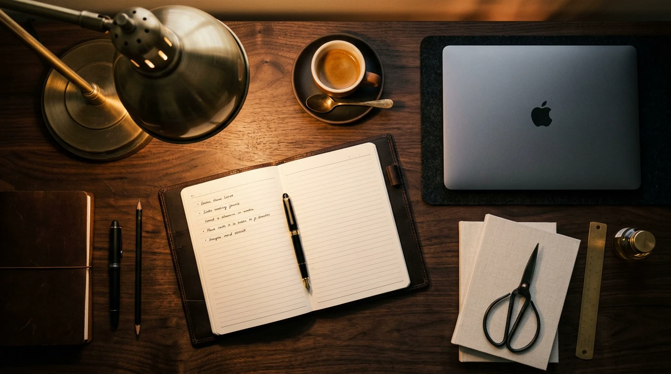 Premium workspace and planning materials