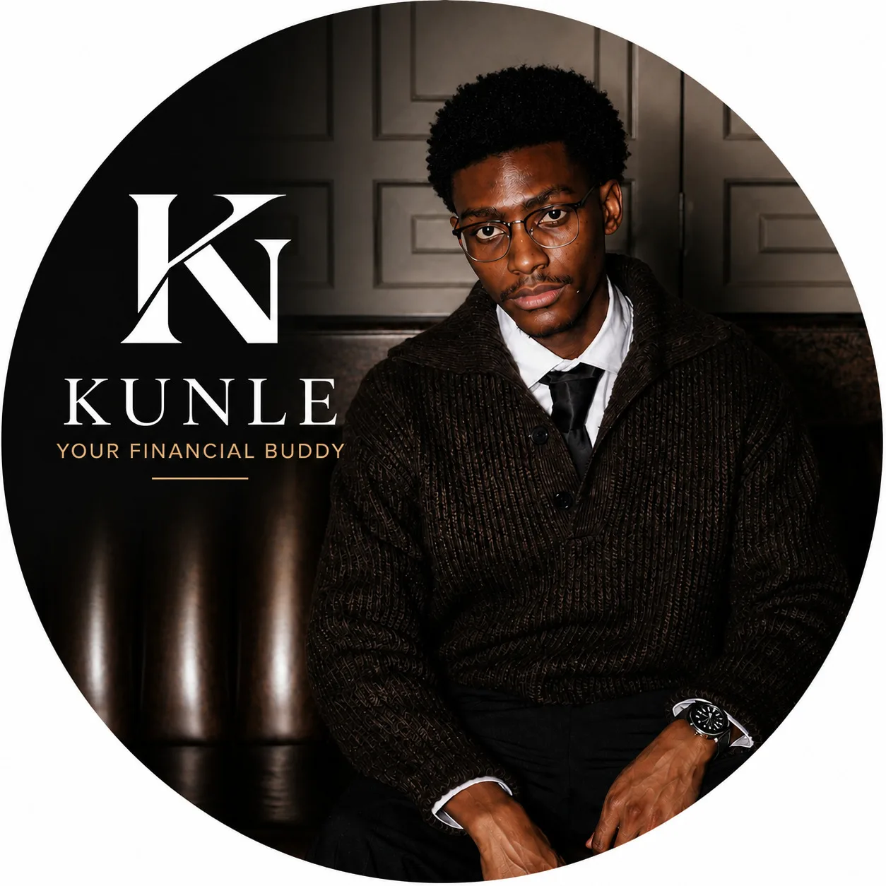 Kunle Niyi — branded profile portrait
